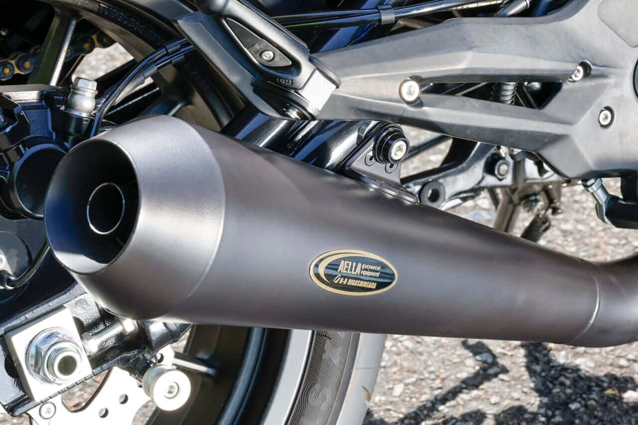X350用｜マフラー｜「軽量化の効果、強く実感」強力タッグから生まれた「ハーレーダビットソンX350」軽量サイレンサーが発売