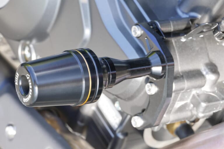 X350用｜エンジンスライダー｜「軽量化の効果、強く実感」強力タッグから生まれた「ハーレーダビットソンX350」軽量サイレンサーが発売