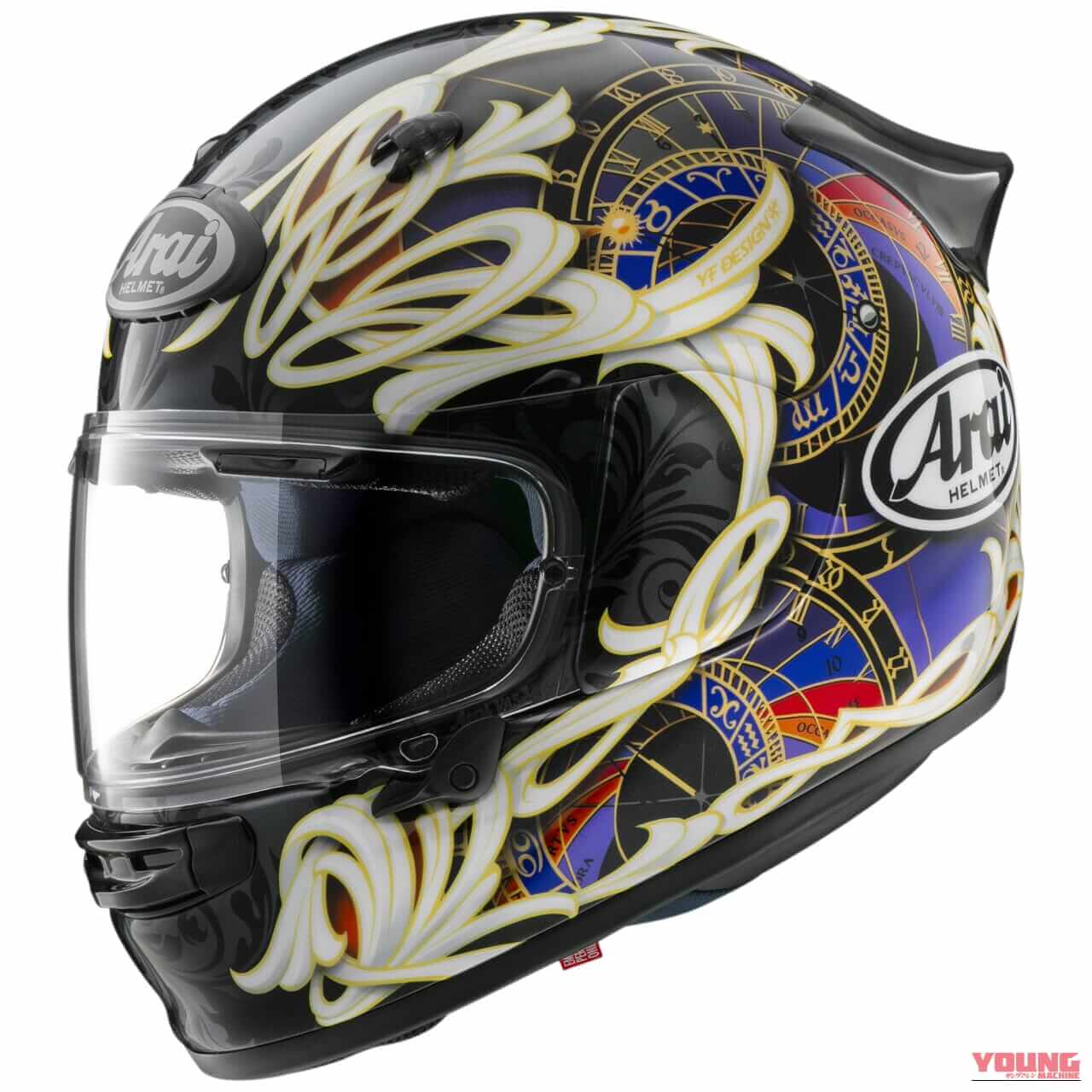 アライヘルメット|アストロGX・オルロイ|【新製品】モチーフは天文時計! アライ(Arai)アストロGXオルロイは12月上旬発売