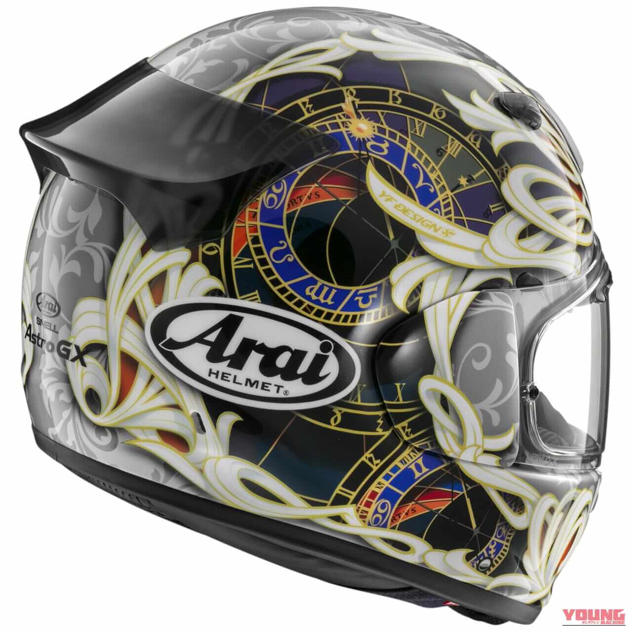 アライヘルメット|アストロGX・オルロイ|【新製品】モチーフは天文時計! アライ(Arai)アストロGXオルロイは12月上旬発売