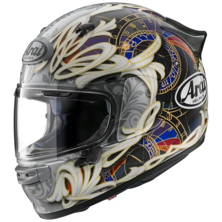 アライヘルメット|アストロGX・オルロイ|モチーフは天文時計! アライ「アストロGX・オルロイ」は12月上旬発売