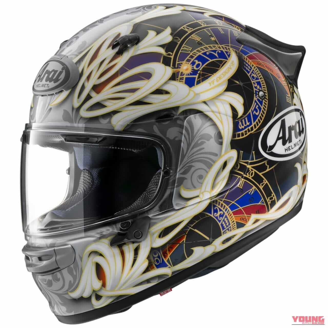 アライヘルメット|アストロGX・オルロイ|【新製品】モチーフは天文時計! アライ(Arai)アストロGXオルロイは12月上旬発売