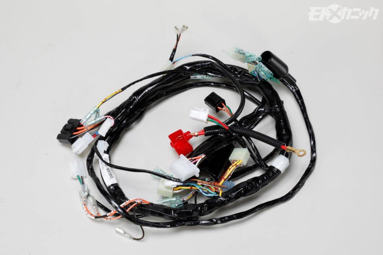 アドバンテージ｜カタナファイナルエディション用メインワイヤーハーネス｜【カタナ用パーツ復刻】想像以上の苦労と手間をかけて廃番パーツ復刻に取り組むアドバンテージ