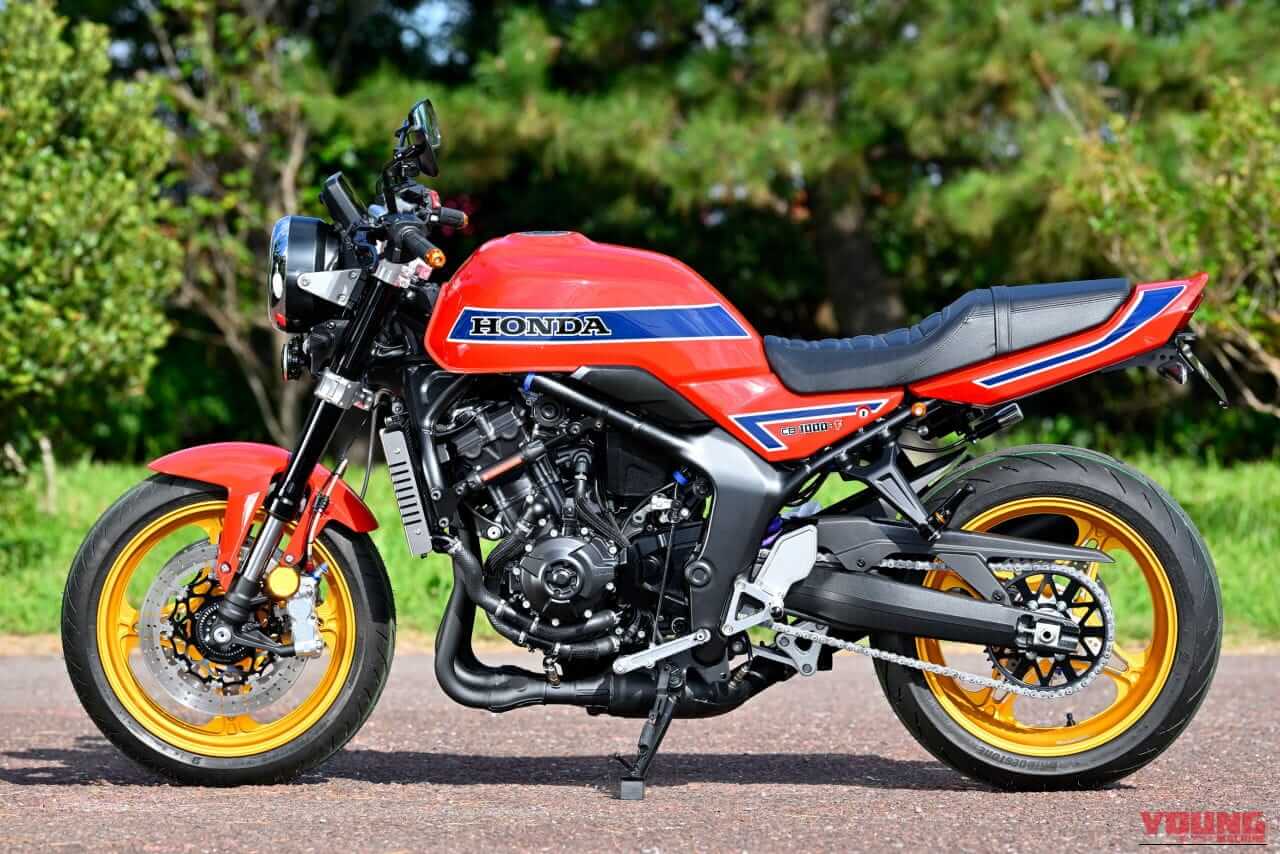 アクティブ|CB1000F|カスタム|ボルドールカラーのCB1000F!! アクティブから自社パーツで勝負のカスタム車が早くも登場