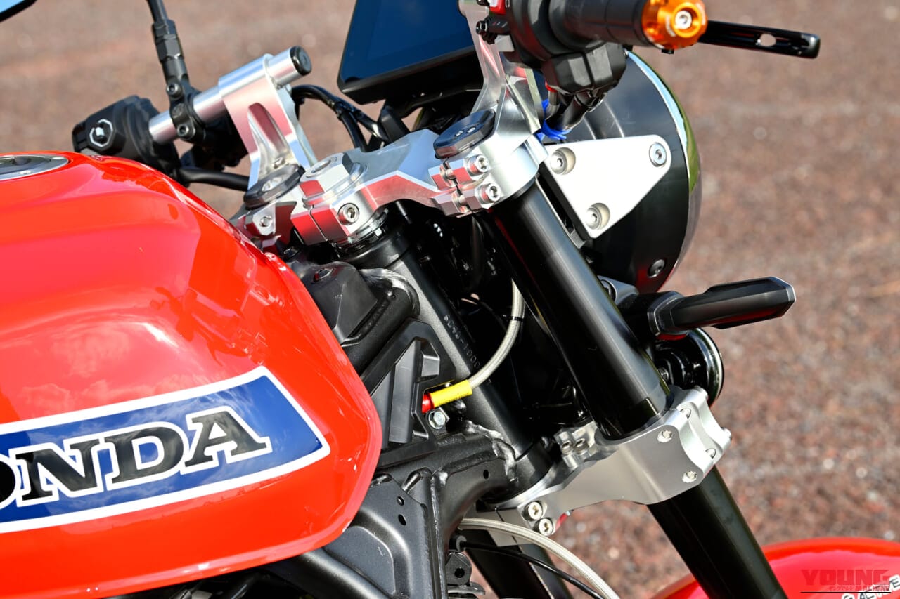 アクティブ|CB1000F|カスタム|ボルドールカラーのCB1000F!! アクティブから自社パーツで勝負のカスタム車が早くも登場