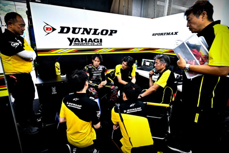 DUNLOP Racing Team with YAHAGI|長島哲太|レース以前の思わぬ不運、レース2では光明も見えた──ファインダー越しに見た長島哲太×ダンロップの挑戦2025