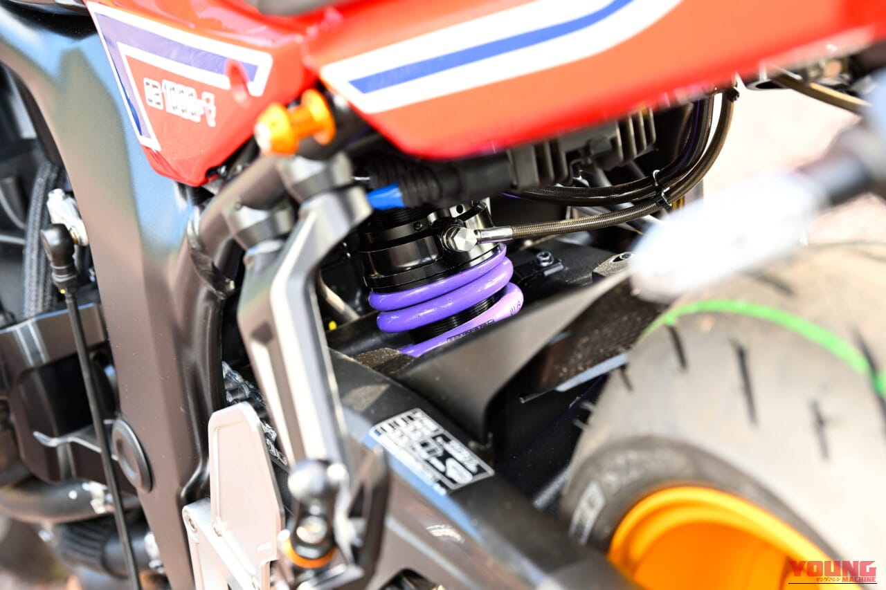 アクティブ|CB1000F|カスタム|ボルドールカラーのCB1000F!! アクティブから自社パーツで勝負のカスタム車が早くも登場