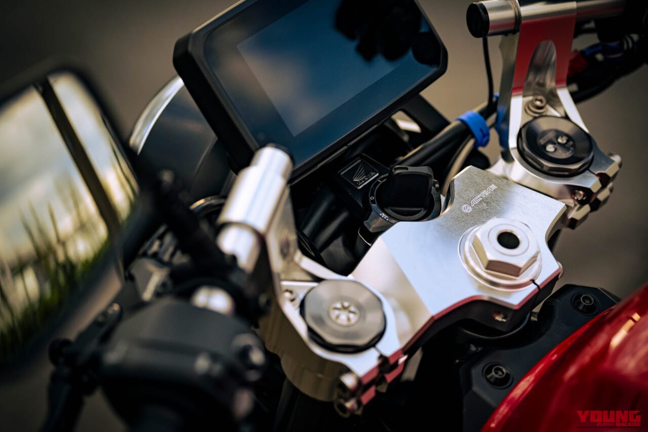 アクティブ|CB1000F|カスタム|ボルドールカラーのCB1000F!! アクティブから自社パーツで勝負のカスタム車が早くも登場