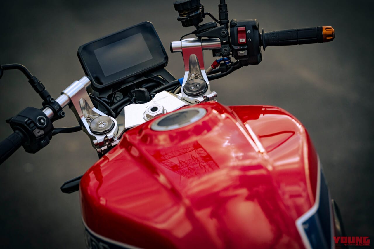 アクティブ|CB1000F|カスタム|ボルドールカラーのCB1000F!! アクティブから自社パーツで勝負のカスタム車が早くも登場