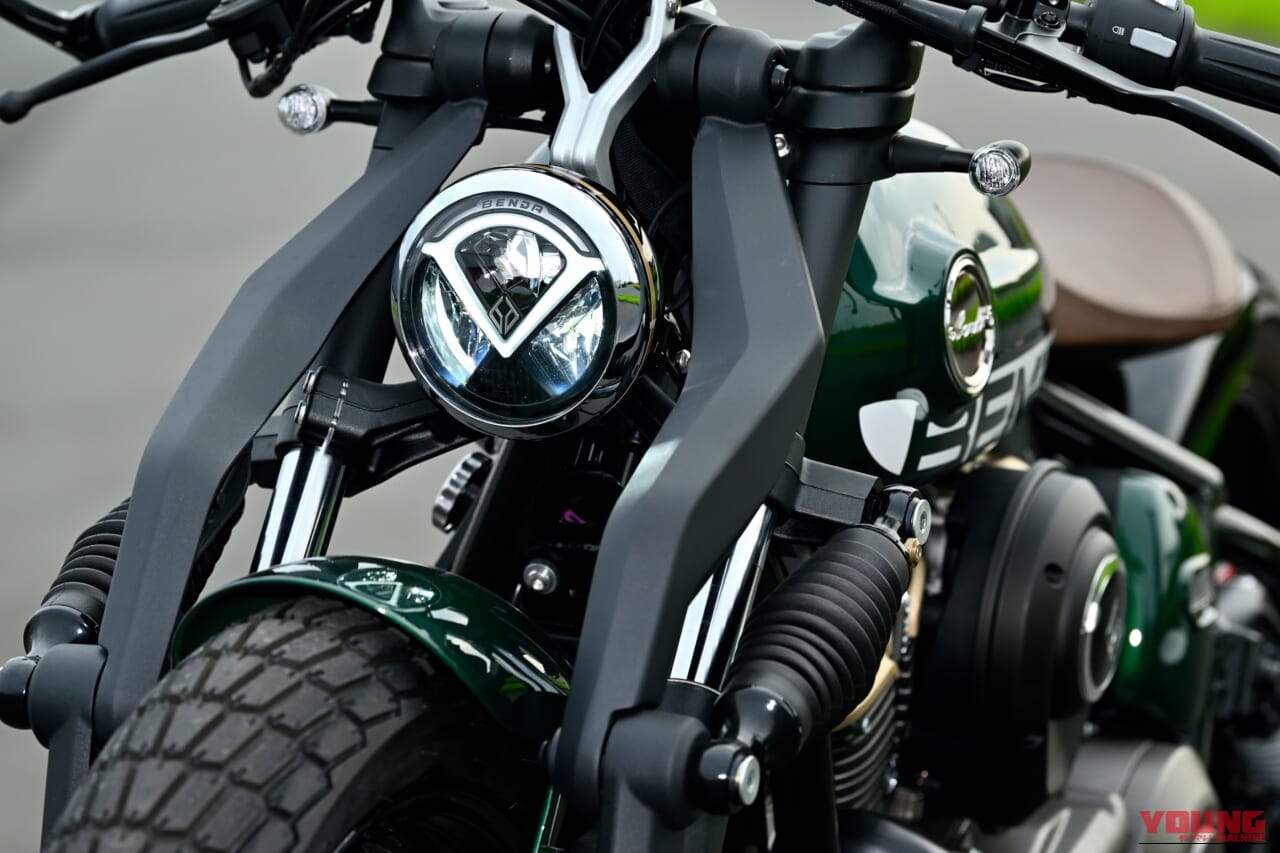 ベンダ|ナポレオンボブ250|【日本初上陸】中国ブランド「BENDA」の導入が本格始動! まずはカスタムクルーザー「ナポレオンボブ250」から