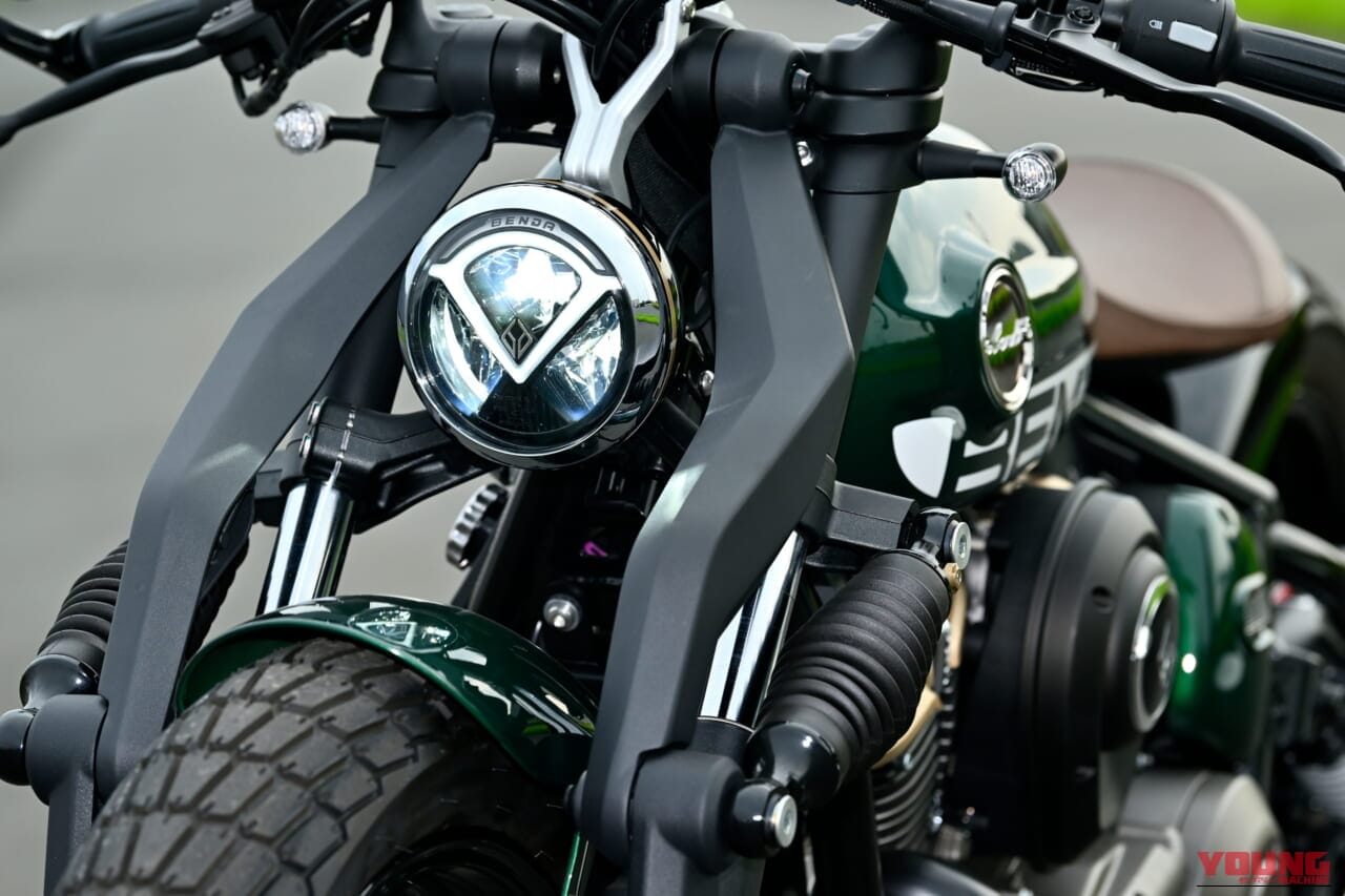 ベンダ|ナポレオンボブ250|【日本初上陸】中国ブランド「BENDA」の導入が本格始動! まずはカスタムクルーザー「ナポレオンボブ250」から