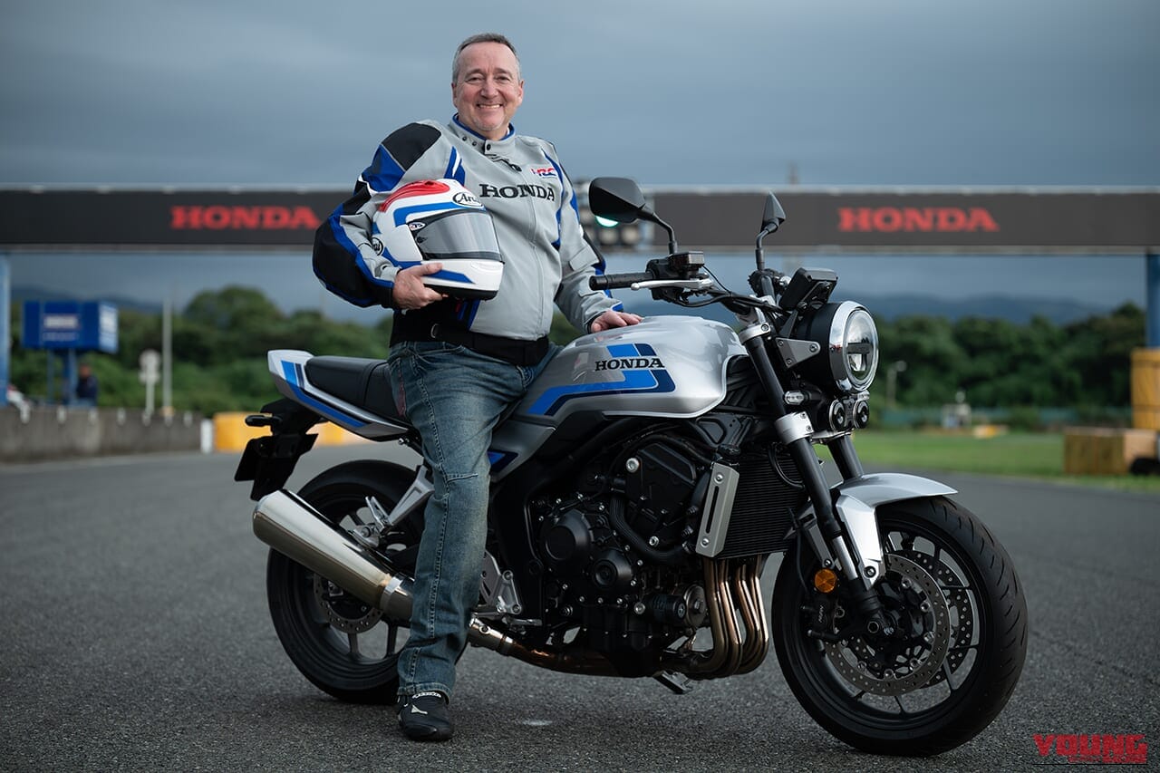 フレディ・スペンサー｜フレディ・スペンサー、CB1000Fガチ走行! インプレで何を語る?【Hondaホームカミング熊本2025】