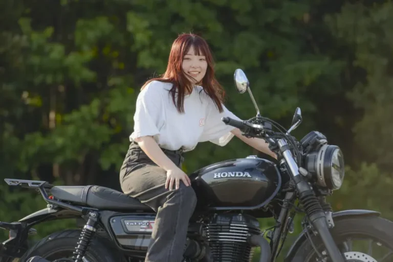 ホンダGB350を選んだ女性が語る魅力「人生を充実させてくれる素敵な相棒です」