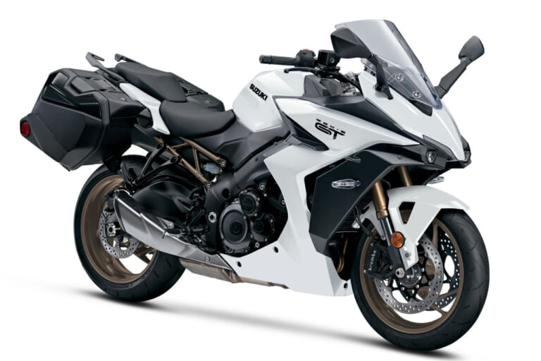スズキ｜GSX-S1000GT+｜北米仕様｜2026年モデル｜スズキが「GSX-S1000」「GSX-S1000GT+」の2026年モデルを発表！ 赤Sと白GTが新鮮【北米】
