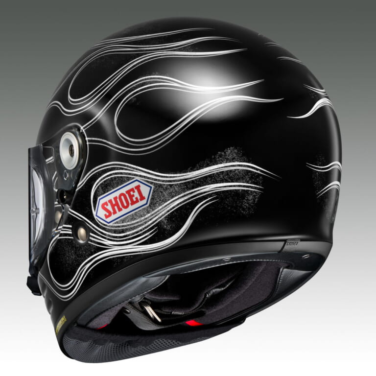 SHOEI Glamster BLAST｜SHOEI「グラムスター」にファイアーパターンの新グラフィック「BLAST」登場！ 2026年1月発売
