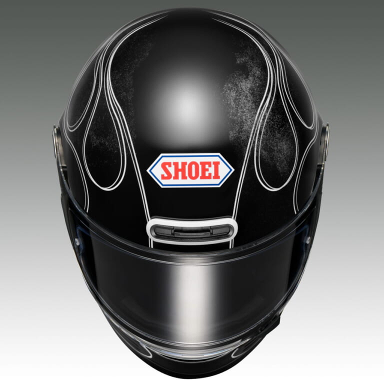 SHOEI Glamster BLAST|SHOEI「グラムスター」にファイアーパターンの新グラフィック「BLAST」登場! 2026年1月発売