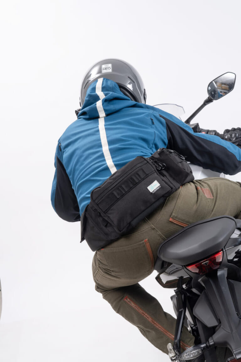 TANAX MFK-7000｜【タナックス】多忙なライダー必見! ショートツーリング専用のボディバッグとホルスターが新登場