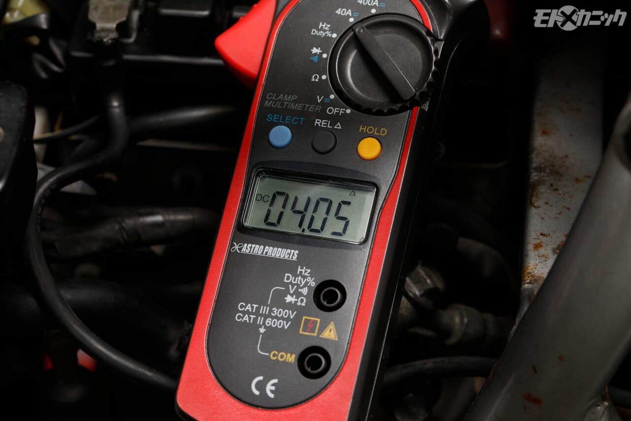 ｜長期放置車のエンジン始動直後に必ず確認しておきたい“電気系の稼働状況”〈GSX1100Sカタナ〉