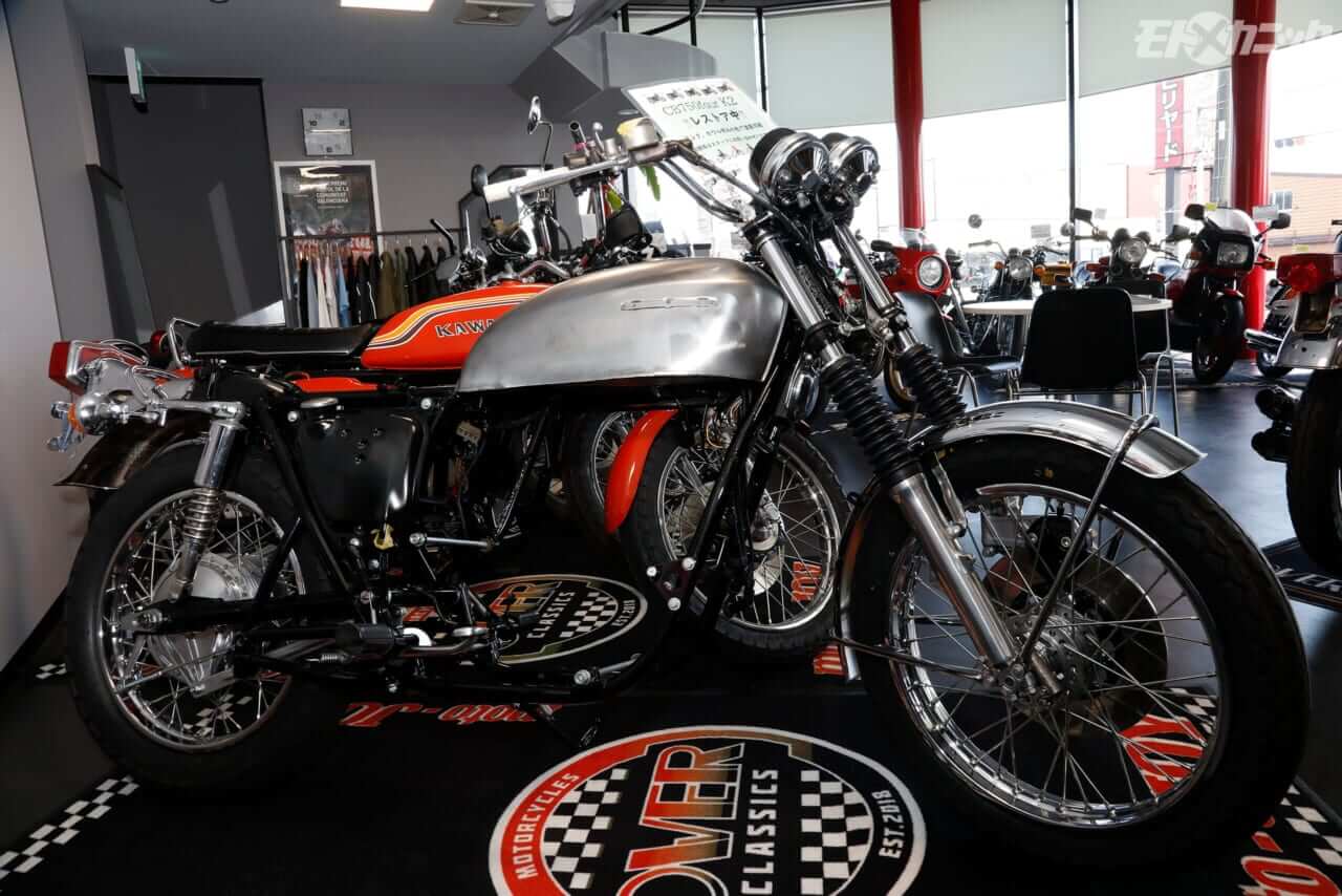 モトジョイ｜ホンダCB750Four K2｜ノーマルでもカスタムでもユーザーの望み通り。モトジョイの新たな絶版車販売スタイルが好評