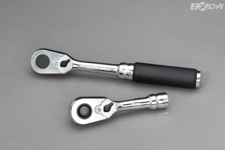 コーケン|3725Z Z-EALラチェットハンドル、3725ZSB Z-EALショート/プッシュボタンラチェットハンドル|6角/12角の形状、そしてサーフェイス。作業内容で使い分けたいソケットシリーズ〈コーケン〉