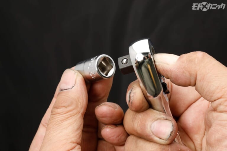 コーケン|プッシュボタン式ロックシステム|6角/12角の形状、そしてサーフェイス。作業内容で使い分けたいソケットシリーズ〈コーケン〉