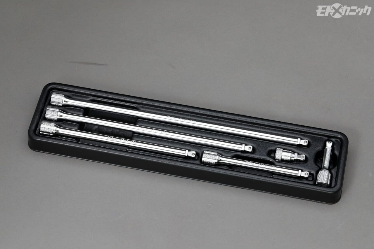 コーケン|PK2763/3 オフセットエクステンションバーセット|6角/12角の形状、そしてサーフェイス。作業内容で使い分けたいソケットシリーズ〈コーケン〉