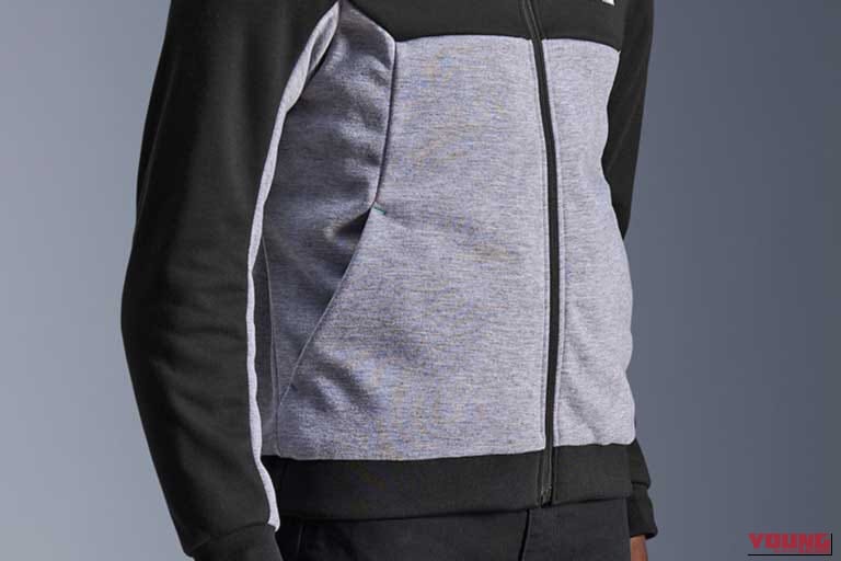 CHROME v2 SPORT HOODIE|【2024-2025 秋冬新作】アルパインスターズの街乗りカジュアルウェア3選! バイクを降りてもお洒落な防寒アイテム