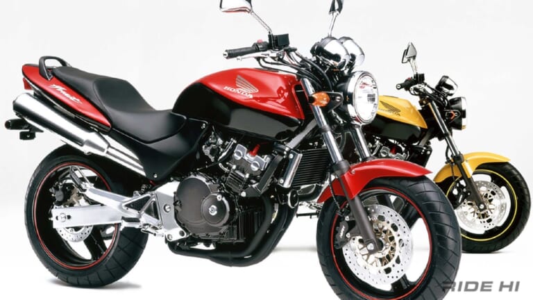 「CBR900RRと同じタイヤサイズ?!」ホンダHORNETは後期モデルにツートンも登場！