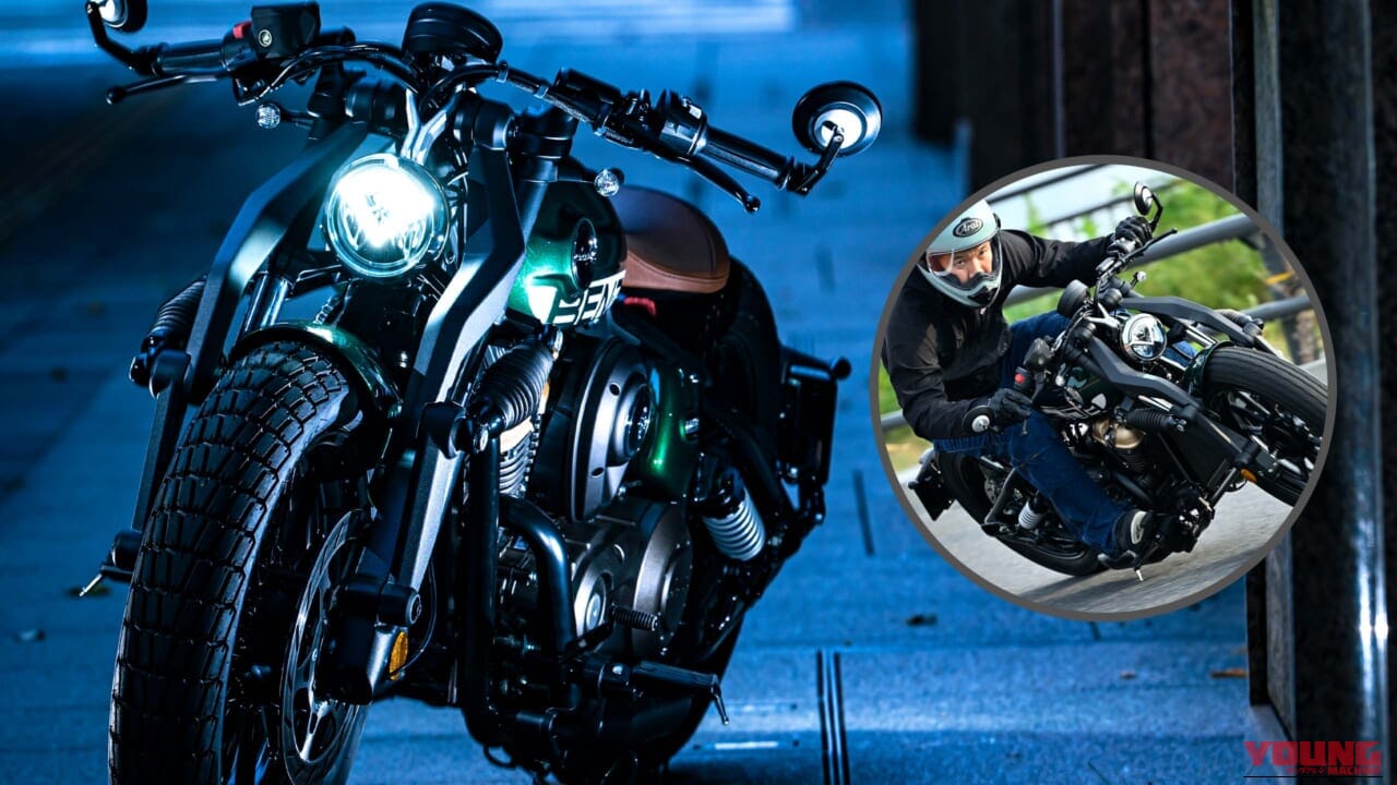 【日本初上陸】独創デザインの水冷250cc・V型2気筒カスタムクルーザー「BENDA ナポレオンボブ250」試乗インプレッション