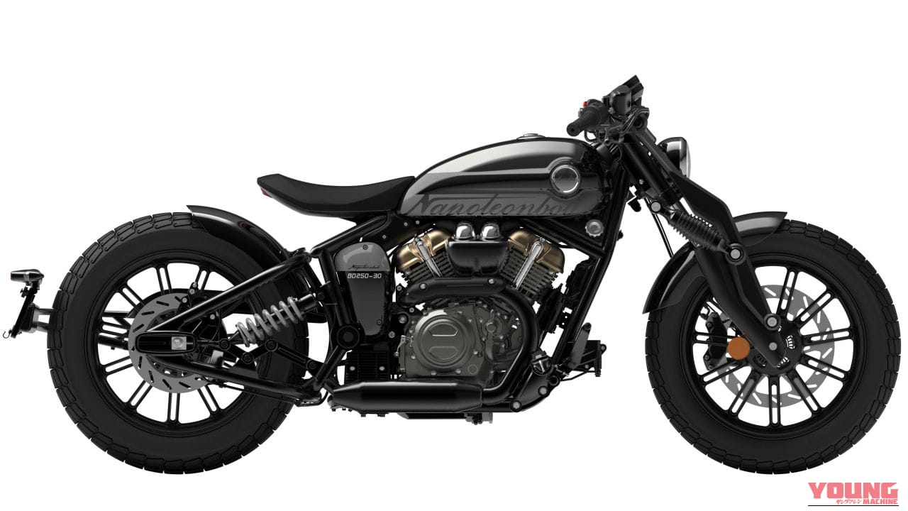 BENDA Napoleonbob 250｜【日本初上陸】中国ブランド「BENDA」の導入が本格始動！ まずはカスタムクルーザー「ナポレオンボブ250」から