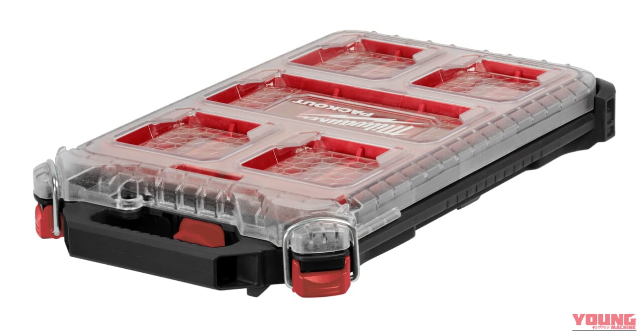 ｜【限定】ミルウォーキーツールの高耐久ツールボックス「PACKOUT」に漆黒のシリーズが登場。ガレージをクールに統一せよ!