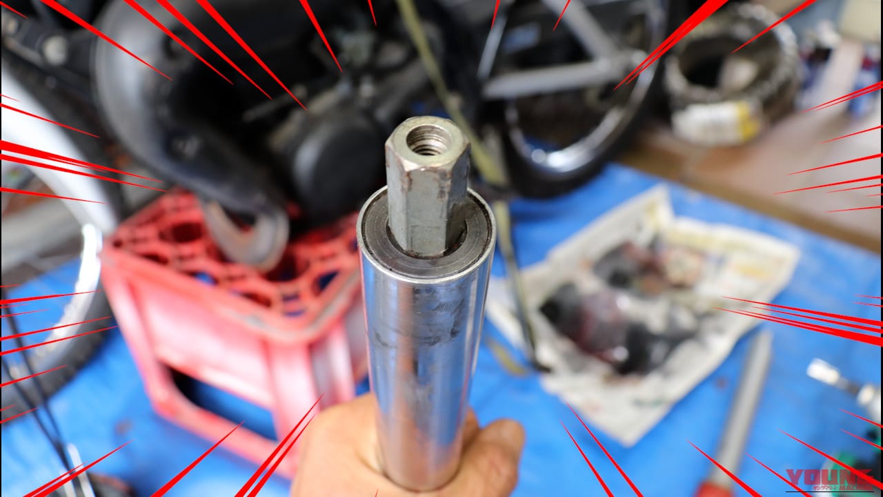 【DIY整備の裏技】専用工具なしで「でっかい六角穴ボルト」を外す方法、教えます|【DIY整備の裏技】専用工具なしで「でっかい六角穴ボルト」を外す方法、教えます