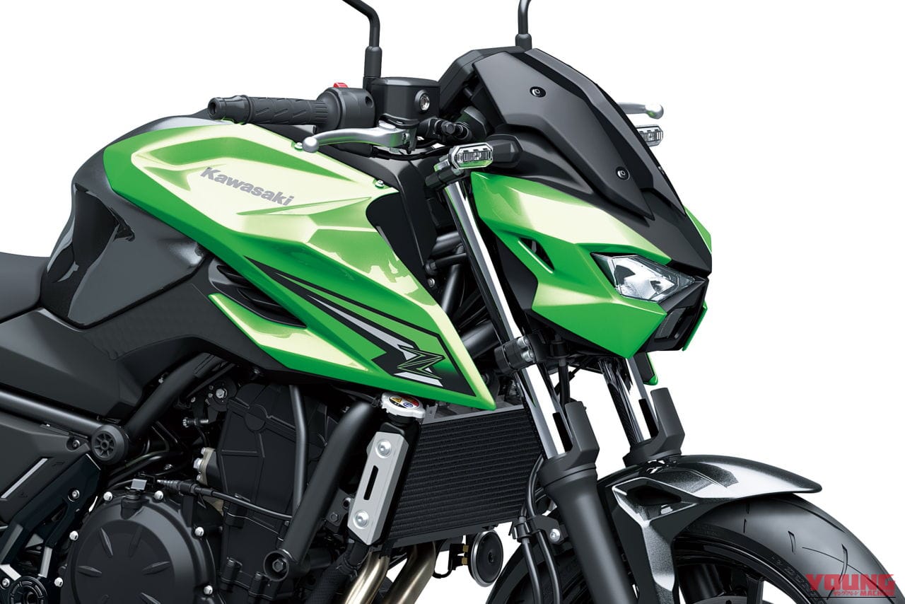 |カワサキ新型「Z650 S」初登場! 最新3眼ヘッドライト採用、ライディングポジションも最適化【海外】