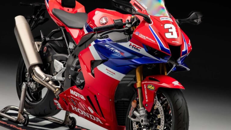 【限定12台】マン島TT・スーパーストック優勝記念車「CBR1000RR-RファイアーブレードSP ディーン・ハリソン レプリカ」をホンダUKが発売【海外】