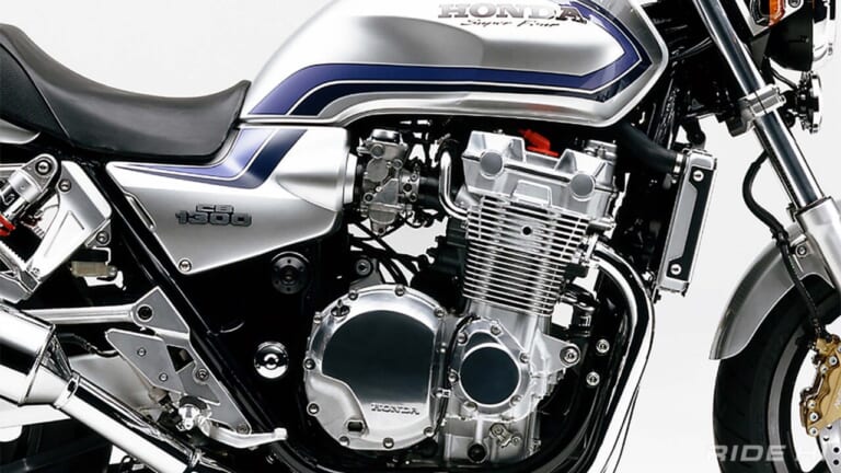 巨大化したフラッグシップCB──初代CB1300スーパーフォア【BIG-1】に冷却フィンがあった?!