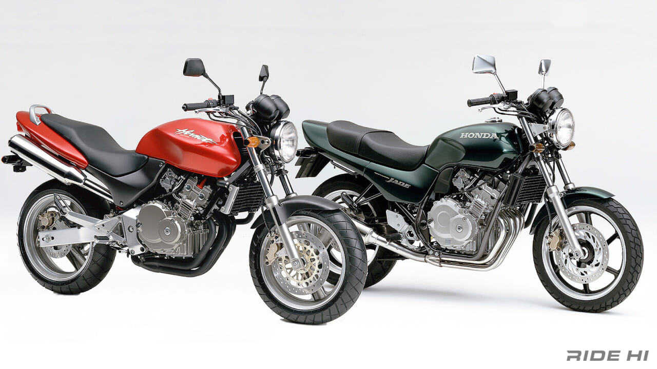 ｜「CBR900RRと同じタイヤサイズ?!」ホンダHORNETは後期モデルにツートンも登場！