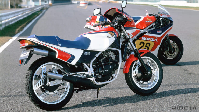 ホンダ｜MVX250F｜2ストV型3気筒でGPマシンNS500のレプリカにチャレンジしたMVX250F！