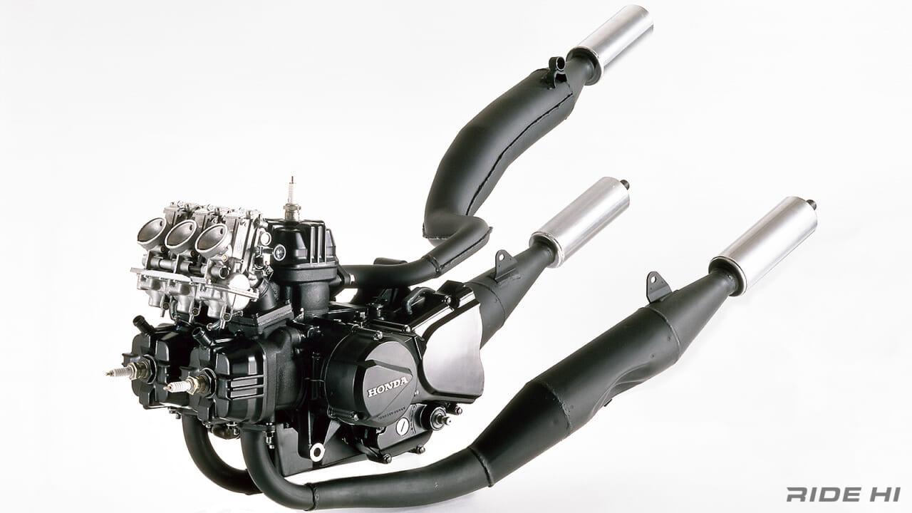 ホンダ｜MVX250F｜2ストV型3気筒でGPマシンNS500のレプリカにチャレンジしたMVX250F！