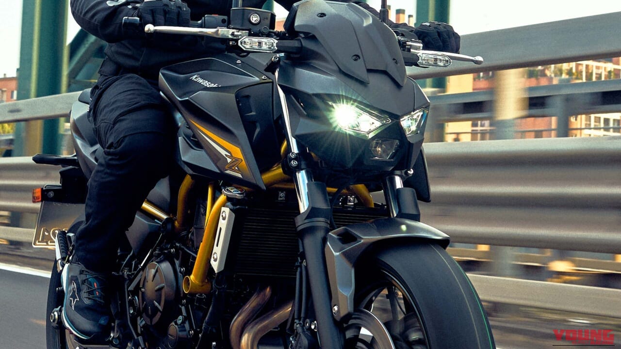 カワサキ新型「Z650 S」初登場! 最新3眼ヘッドライト採用、ライディングポジションも最適化【欧州】