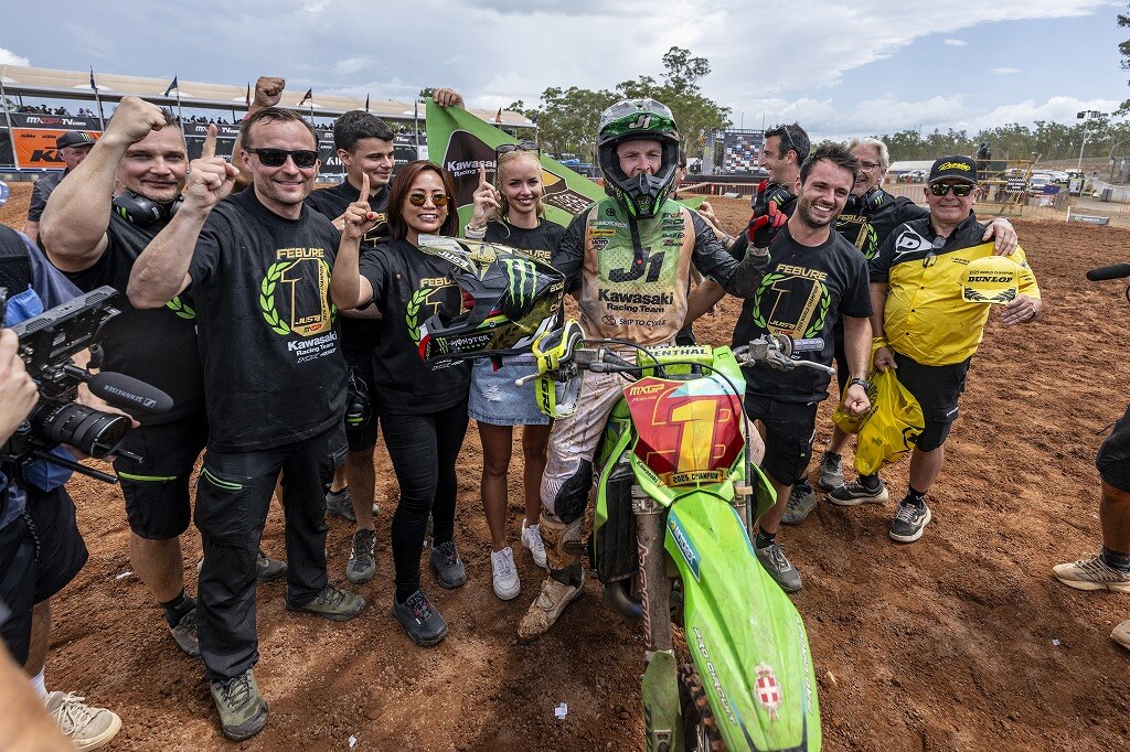 【全日本モトクロス選手権シリーズ】カワサキ所属、2025MXGPチャンピオンのロマン・フェーブル選手が参戦決定!