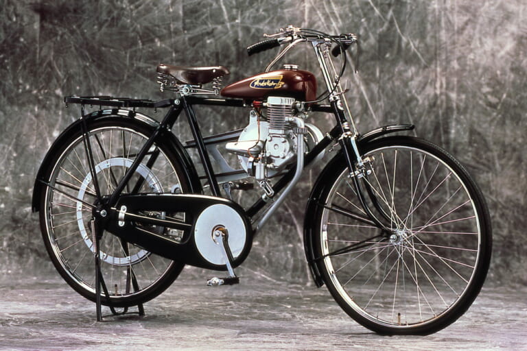 Honda A型|78年前の“バタバタ”が甦る?! ホンダが自転車を“電動アシスト化・コネクテッド化”できる「スマチャリキット」のライセンス事業を開始