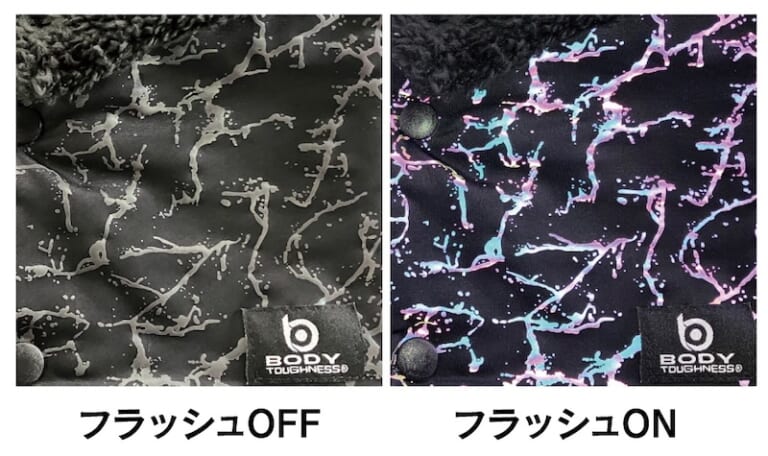 おたふく手袋 防風リフレクトネックウォーマー｜おたふく手袋から“防風×リフレクト”新発想ネックウォーマーが登場【夜道を鮮やかに照らす!】