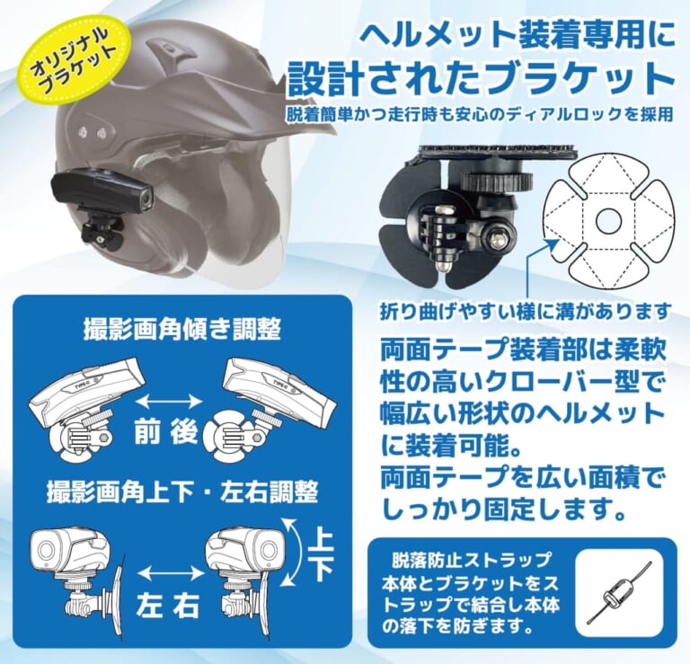 アサヒリサーチ Driveman DD-1000｜ツーリングの死角を撃退! 白バイ御用達ブランドのヘルメットドラレコがAmazonプライム感謝祭で20％OFFセール中
