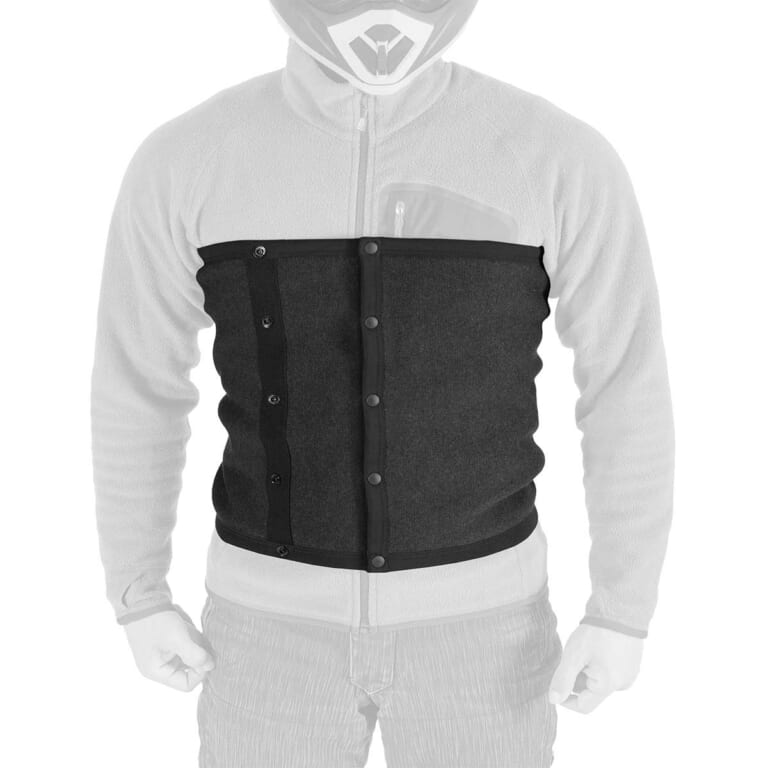 DOPPELGANGER DMA644L-BK｜【ドッペルギャンガー×ワシオ】冬ライダーのお腹を守る「もちはだライダース腹巻きロング」が機能的すぎる【ジャケットを脱がずに着脱可能】