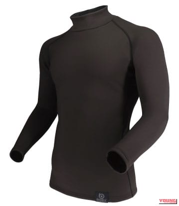 おたふく手袋 BT サーモエボ ボア ヘビーウェイト ハイネックシャツ(JW-256)|おたふく手袋の「サーモエボ ボア シリーズ」は冬バイクインナーに最適!? 蓄熱×厚地ボアでポカポカを実現