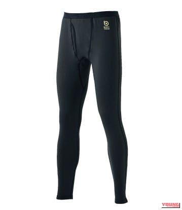 おたふく手袋 BT サーモエボ ボア ヘビーウェイト 前開きロングタイツ(JW-251)|おたふく手袋の「サーモエボ ボア シリーズ」は冬バイクインナーに最適!? 蓄熱×厚地ボアでポカポカを実現