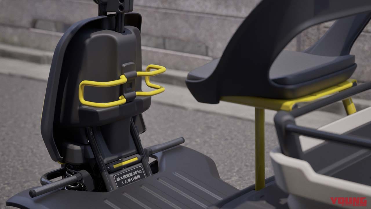 スズキ|ジャパンモビリティショー|スズキ「スズライド2」が示す、特定原付の「安全性」と「実用性」のバランス【常識をブチ破る4輪電動モビリティ】