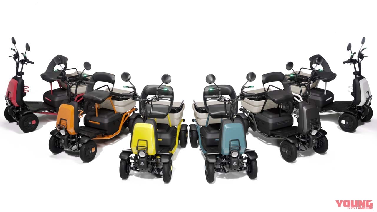 スズキ｜ジャパンモビリティショー｜eバンバン、スズライド2、e-POも進化！ スズキがジャパンモビリティショー出品概要を発表