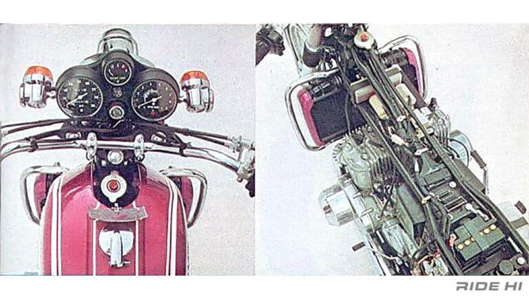 スズキ｜GT750｜1971年｜「日本初の水冷2スト」「GPマシン直系の装備」2スト3気筒スズキ「GT750」は堂々のフラッグシップ！