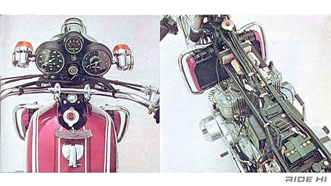 スズキ｜GT750｜1971年｜「日本初の水冷2スト」「GPマシン直系の装備」2スト3気筒スズキ「GT750」は堂々のフラッグシップ！